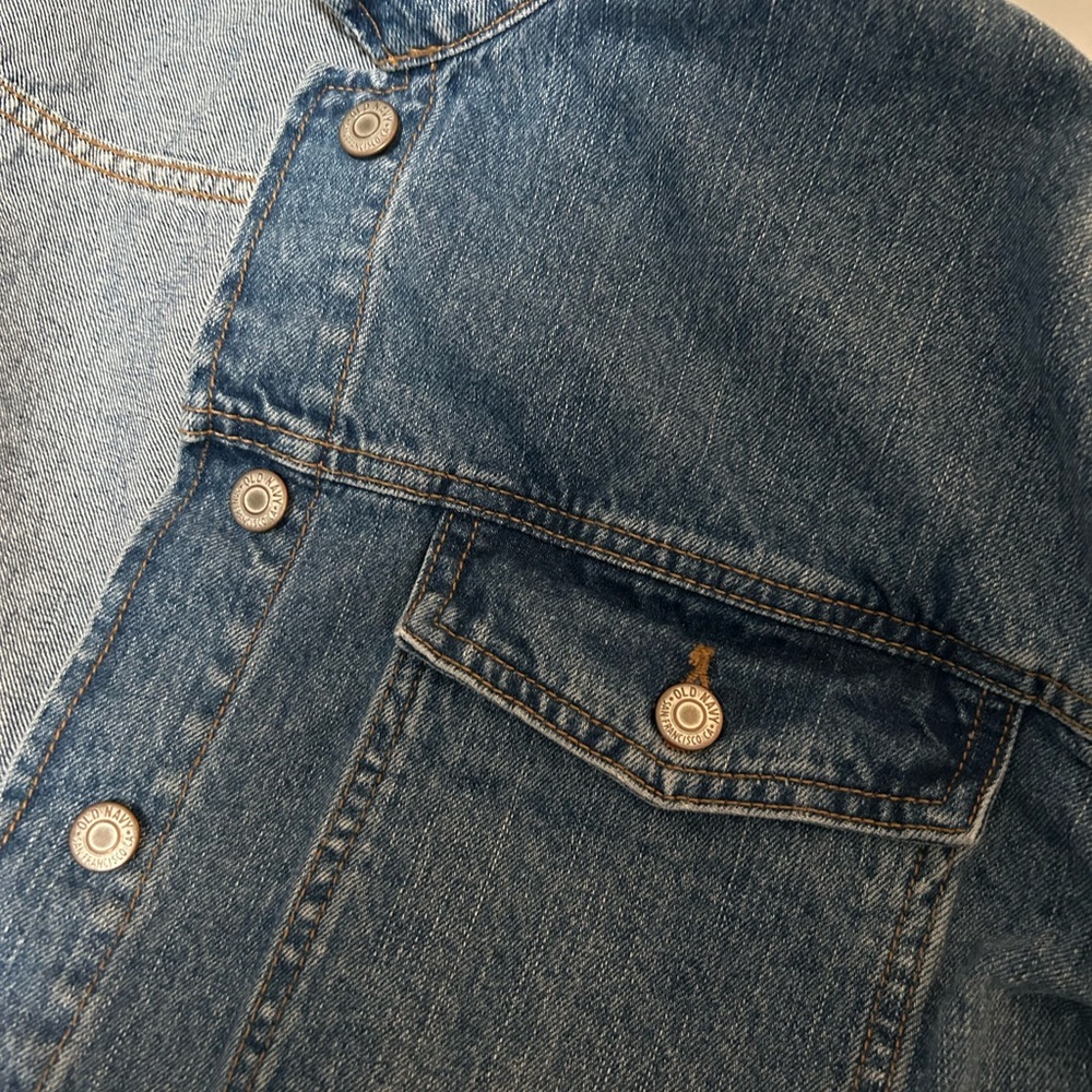 Cropped denim jacket π§₯π§₯π§₯ππππππ - Picture 7 of 8